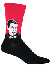 Men's Halloween Dracula Crew Socks