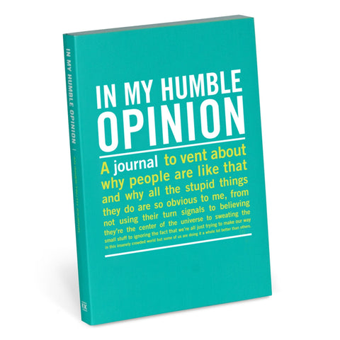 Mini Inner-Truth Journal - In My Humble Opinion